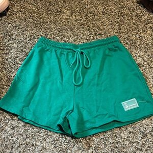 SHEIN green shorts